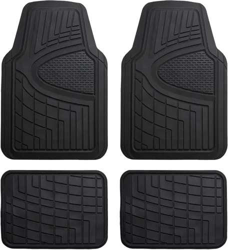 Miniatura 21 de Alfombrillas para piso de automóvil FH-F11322 de FH GROUP, ultrarresistentes, goma de primera calidad, recortables