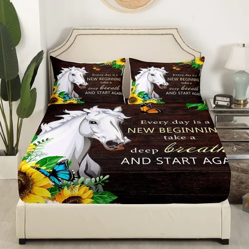 Miniatura 11 de Bonita sábana bajera ajustable para niños, tamaño individual, juego de ropa de cama rústica de pollo, decoración de dormitorio para niños y adultos