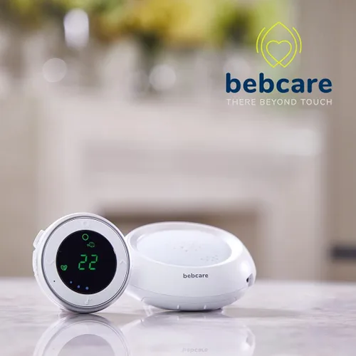 Miniatura 4 de Bebcare Hear Audio - Monitor de bebé con tecnología ultra baja de seguridad contra la radiación, sensor de respiración, luz nocturna y silenciador