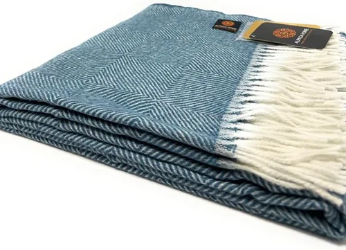 Miniatura 3 de Alpaca Home Manta Dynasty 100% pura lana de alpaca bebé • Hipoalergénica, suave y acogedora • De origen ético Más suave y cálida que la lana