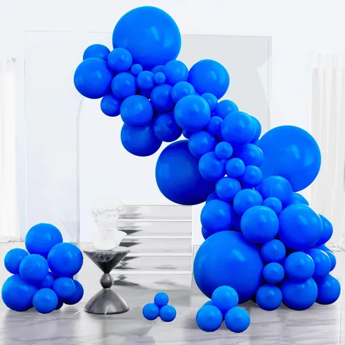 Miniatura 11 de PartyWoo - Paquete de 152 globos de diferentes tamaños, 18/12/10/5 pulgadas, para guirnaldas y arcos de globos, para graduación, fiesta del bebé