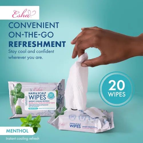 Miniatura 8 de Esha Kit de desintoxicación – Toallitas para cabello y cuero cabelludo + polvo de desintoxicación de pomelo – Limpieza del cuero cabelludo y cuidado