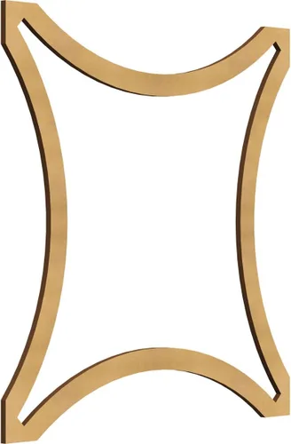 Miniatura 88 de Lilley Paneles decorativos de pared de madera con calado, extra pequeños, 7 3/8 pulgadas de ancho x 7 3/8 pulgadas de alto x 1/4 pulgadas de alto