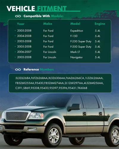 Miniatura 4 de SCITOO 9-4201S 9-4202S Kit de cadena de distribución del motor Reemplaza para Ford para Lincoln Expedition F-150 F-250 Super Duty F-350 Super Duty