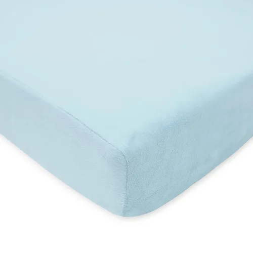 Miniatura 11 de American Baby Company Heavenly Soft - Sábana bajera ajustable de felpilla para cuna, 28 x 52 pulgadas, cálida y acogedora, sábana de felpilla Crema