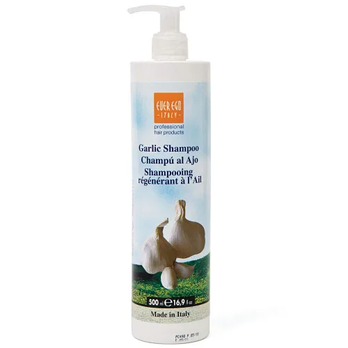 Champú de ajo para cabello dañado, decolorado o teñido | Producto reparador e hidratante para el cuidado del cabello para hombres y mujeres |
