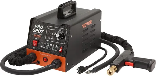 Miniatura 9 de VEVOR Kit de soldador de espárragos para reparación de abolladuras, soldador por puntos de 3 kW, extractor de abolladuras con 6 modos de soldadura
