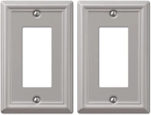 Miniatura 24 de Amerelle 149R4DB - Placa de pared Chelsea, 4 interruptores de palanca, acero, bronce envejecido, paquete de 1