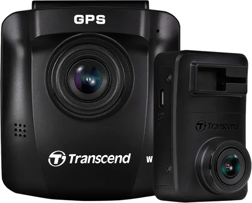 Miniatura 8 de Transcend 32 GB, cámara dual para tablero frontal y trasera en el interior, 140 gran angular, pantalla 2.4, GPS WiFi integrado, sensor G, visión