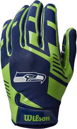 Miniatura 47 de Wilson NFL - Guantes de fútbol americano con ajuste elástico, tallas para jóvenes y adultos