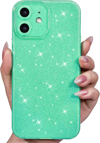 Miniatura 92 de Svanove Funda para iPhone 11 con Purpurina, Brillante Femenina Linda con Brillo Resplandeciente Reluciente Luminosa Funda de Teléfono para Mujeres