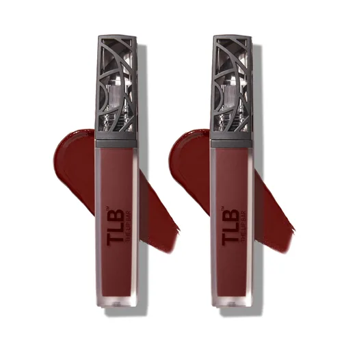 Miniatura 22 de The Lip Bar - Lápiz labial líquido mate sin parar, Volver a lo negro (negro) - Alto pigmento - Una pasada - De larga duración - Aceite de jojoba