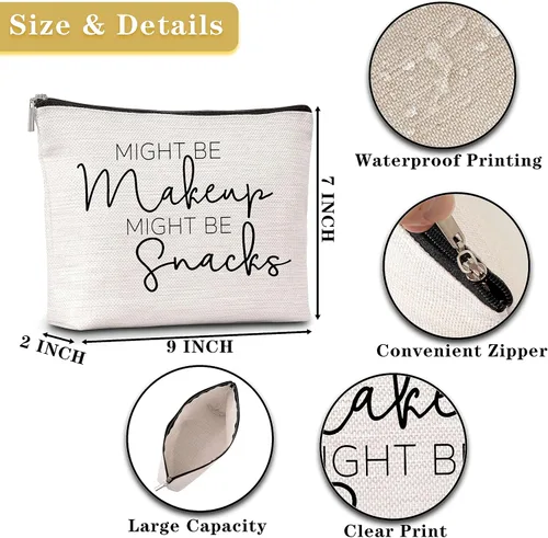 Miniatura 2 de GREOXG Bolsa de maquillaje de regalo para mujeres que lo tienen todo, podría ser maquillaje, bolsa de cosméticos de viaje, regalos de amistad