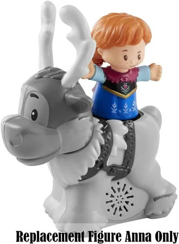 Miniatura 2 de Piezas de repuesto para Little People Anna and Sven Playset - GNG91 ~ de The Movie Frozen ~ Figura de repuesto ~ Anna