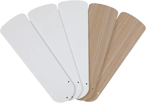 Miniatura 8 de Westinghouse -7741500 cuchillas de nogal/roble de 52 pulgadas, repuesto ventilador, paquete de cinco Oak/Walnut