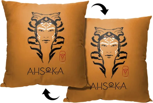 Miniatura 3 de Northwest Almohada Star Wars, 18 x 18 pulgadas, pincelada Ahsoka