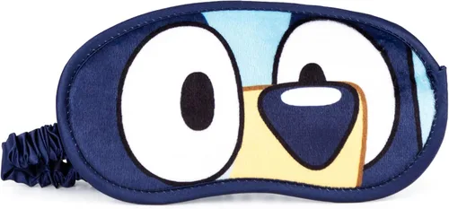 Miniatura 5 de Jay Franco Bluey - Juego de viaje para niños, juego de 3 piezas, incluye manta de 40 x 50 pulgadas, máscara de ojos y almohada para el cuello