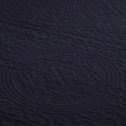 Miniatura 3 de Superior Juego de colcha de algodón con diseño de flor de lis, mantas cálidas, ropa de cama para todas las estaciones, decoración de dormitorio
