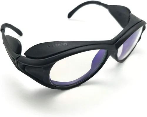 Safty Gafas protectoras 1064nm Tipo reflectante CO2 Laser Eyewear para fibra YAG Marcado láser Corte YAG tatuaje eliminación de tatuajes de belleza