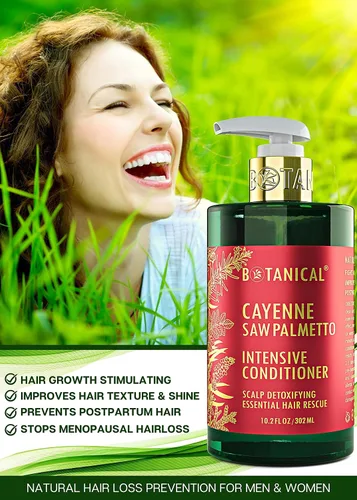 Miniatura 3 de Acondicionador botánico para el crecimiento del cabello, "desintoxicación del cuero cabelludo", terapia intensiva contra la pérdida de cabello