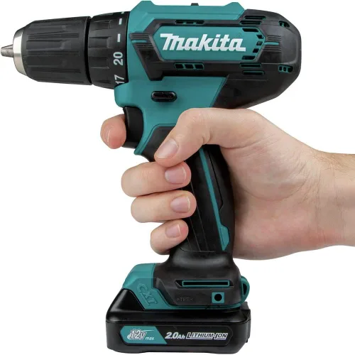 Miniatura 7 de Makita FD09R1 12V max CXT® Kit de taladro-destornillador inalámbrico de iones de litio de 3/8" (2.0Ah)