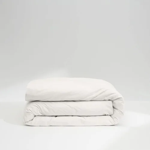 Miniatura 4 de Casper Sleep - Juego de sábanas de percal para cama individual, color blanco
