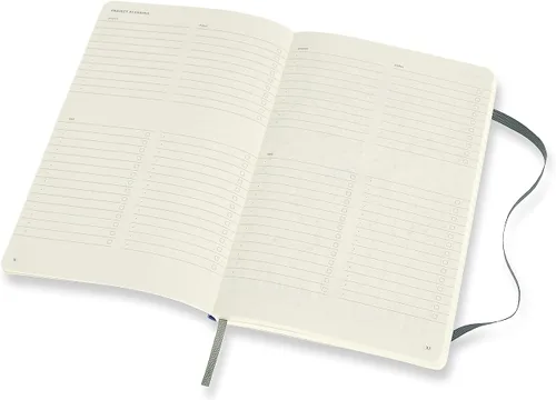Miniatura 5 de Moleskine Cuaderno profesional, grande, verde bosque, tapa blanda (5 x 8.25)