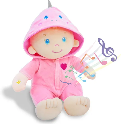 Miniatura 14 de June Garden Dulce Dolly Astronauta de 12 pulgadas - Muñeca de bebé de peluche ultrasuave para el nacimiento en adelante - Atuendo de traje espacial