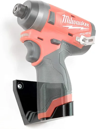 Miniatura 9 de Spartan Mounts para herramienta Milwaukee M12 Soporte de gancho de pared para almacenamiento de herramientas eléctricas Blog DIY fuerte soporte