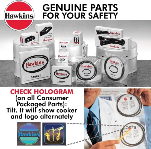 Miniatura 6 de Hawkins B1010 Válvula de seguridad de olla a presión de 3 piezas - B1010-3pcSet