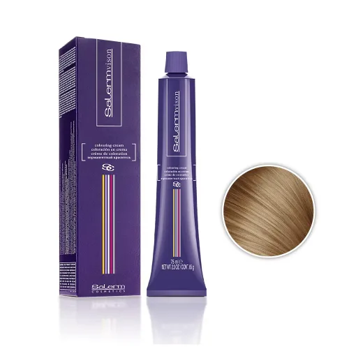 Miniatura 2 de Salerm Vison Crema para colorear el cabello #9.1 rubio ceniza extra claro, 2.3 onzas / 2.5 fl oz