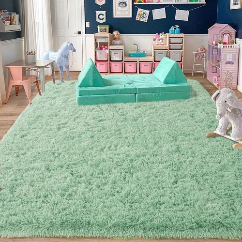 Miniatura 19 de Alfombras de Pasillo para Dormitorio 2x6 pies Alfombras de Pasillo para Pasillos Antideslizantes Suaves de Pelo Largo Alfombra de Cabecera, Alfombra