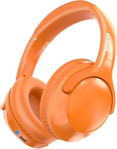 Miniatura 10 de MIDOLA Auriculares Bluetooth Over Ear 68H Tiempo de Reproducción 6 EQ Auriculares Inalámbricos con Micrófono HiFi Estéreo Plegables Ligeros Graves
