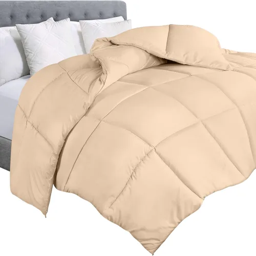 Miniatura 27 de Utopia Bedding - Juego de edredones de plumón con inserción de edredón acolchado con esquinas y pestañas, edredones alternativos cosidos en caja