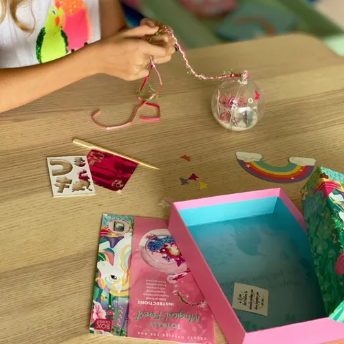 Miniatura 4 de BOX CANDIY Kit de terrario de unicornios totalmente mágicos en caja de recuerdo para hacer y exhibir