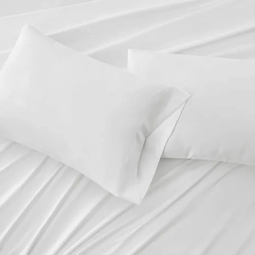 Miniatura 2 de Juego de sábanas divididas tamaño King para cama ajustable con bolsillos profundos para dormir con números, juego de sábanas ajustables King de 7