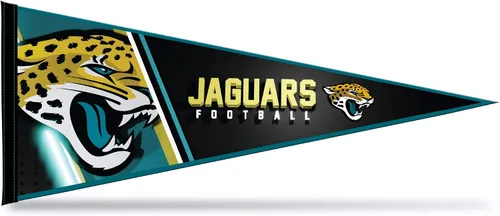 Miniatura 18 de Rico Industries NFL Football Primary 12" x 30" Felt Wall Décor Pennant - Great for Home/Bed Room/Man Cave Décor