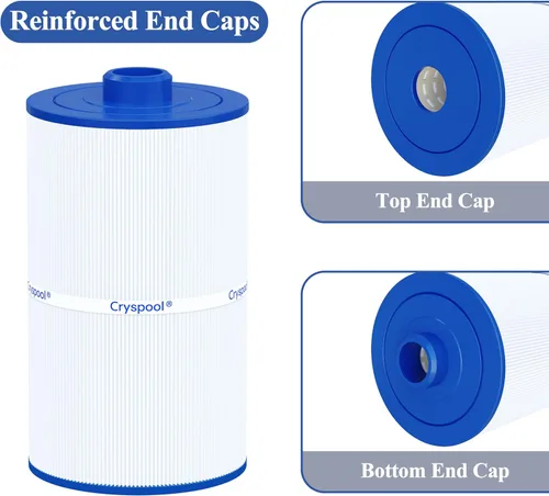 Miniatura 4 de Cryspool® 08008 Filtro compatible con PCS75N, Maax Spas, 100594, C-8475, FC-3320, cartucho de filtro de spa de 75 pies cuadrados, 1 paquete