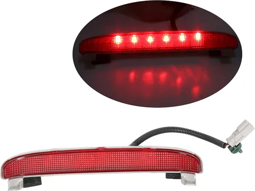 Miniatura 4 de ECOTRIC Tercera luz de freno LED compatible con Honda Civic EX 2006-2011 Reemplazo de cupé de 2 puertas para 34270SVAA01 lámpara de freno de montaje
