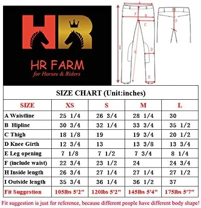 Miniatura 5 de HR Farm - Mallas de silicona para mujer, para montar a caballo, con agarre de gel, con bolsillo UPF50+