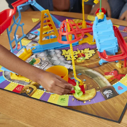 Miniatura 6 de Hasbro Gaming Juego de Mesa Mouse Trap para Niños de 6 Años en Adelante, Juego Clásico para 2-4 Jugadores, con Configuración más Fácil que