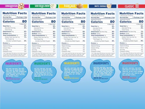 Miniatura 2 de Like Air Puffcorn Paquete variado de 5 sabores (0.5 oz, paquete de 10) – Bocadillos de una sola porción, 80 calorías, sin gluten, kosher, maíz sin