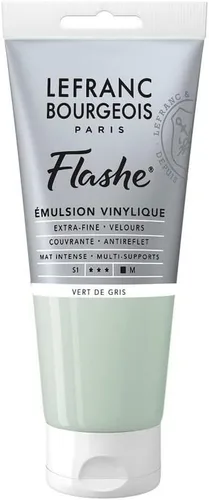 Miniatura 51 de Lefranc Bourgeois Flashe - Pintura de vinilo, tubo de 2.7 onzas, color blanco