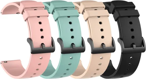 Correas de reloj compatibles con Motorola Moto Watch 100/Moto 360 3ª generación, correas de silicona de repuesto para Motorola Moto Watch 100/Moto 4