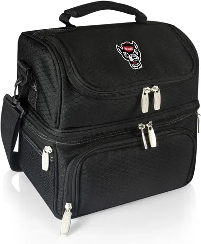 Miniatura 88 de PICNIC TIME NCAA Nebraska Cornhuskers Pranzo - Lonchera aislada con juego de pícnic, bolsa enfriadora para el almuerzo Negro