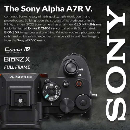 Miniatura 3 de Sony Alpha a7R V 61.0MP Cuerpo de Cámara Digital Mirrorless de Marco Completo con Lentes Intercambiables - Paquete con Tarjeta de Memoria SDXC