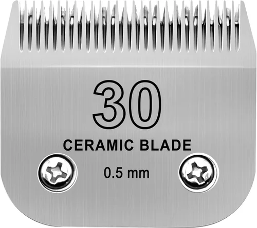 Miniatura 10 de Professional #4FC Ceramic Detachable Clipper Blade, 3/8" (9.5mm) Finish Cut Replacement Blade, Stay Cool & Sharp Technology, Compatible with Andis