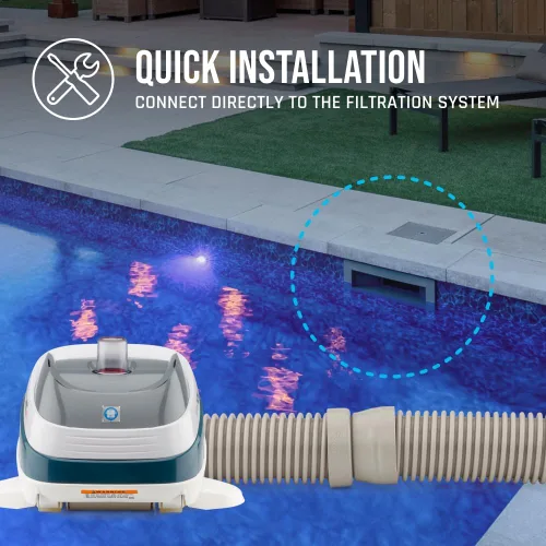 Miniatura 4 de Hayward W32025ADC PoolVac XL - Limpiador de piscina de succión para piscinas de gunita enterradas de hasta 20 x 40 pies con manguera de 40 pies