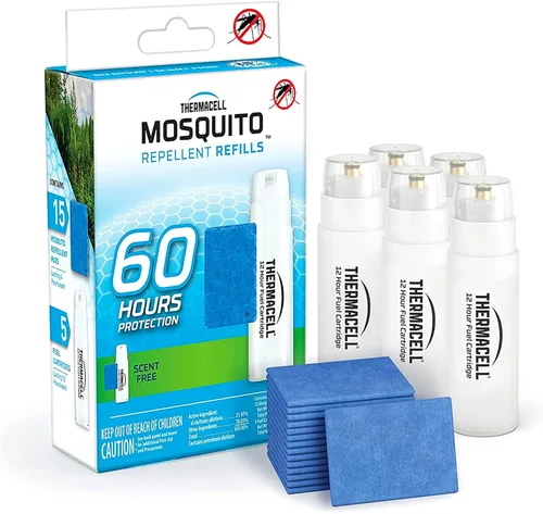 Miniatura 9 de Thermacell - Recambios de repelente contra mosquitos, compatible con todos los repelentes Thermacell alimentados por combustible, eficaces