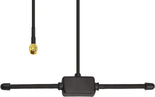 Miniatura 4 de Bingfu Antena de montaje adhesivo 4G LTE Antena celular SMA macho antena dipolo compatible con unidad principal estéreo de coche 4G LTE Telemática